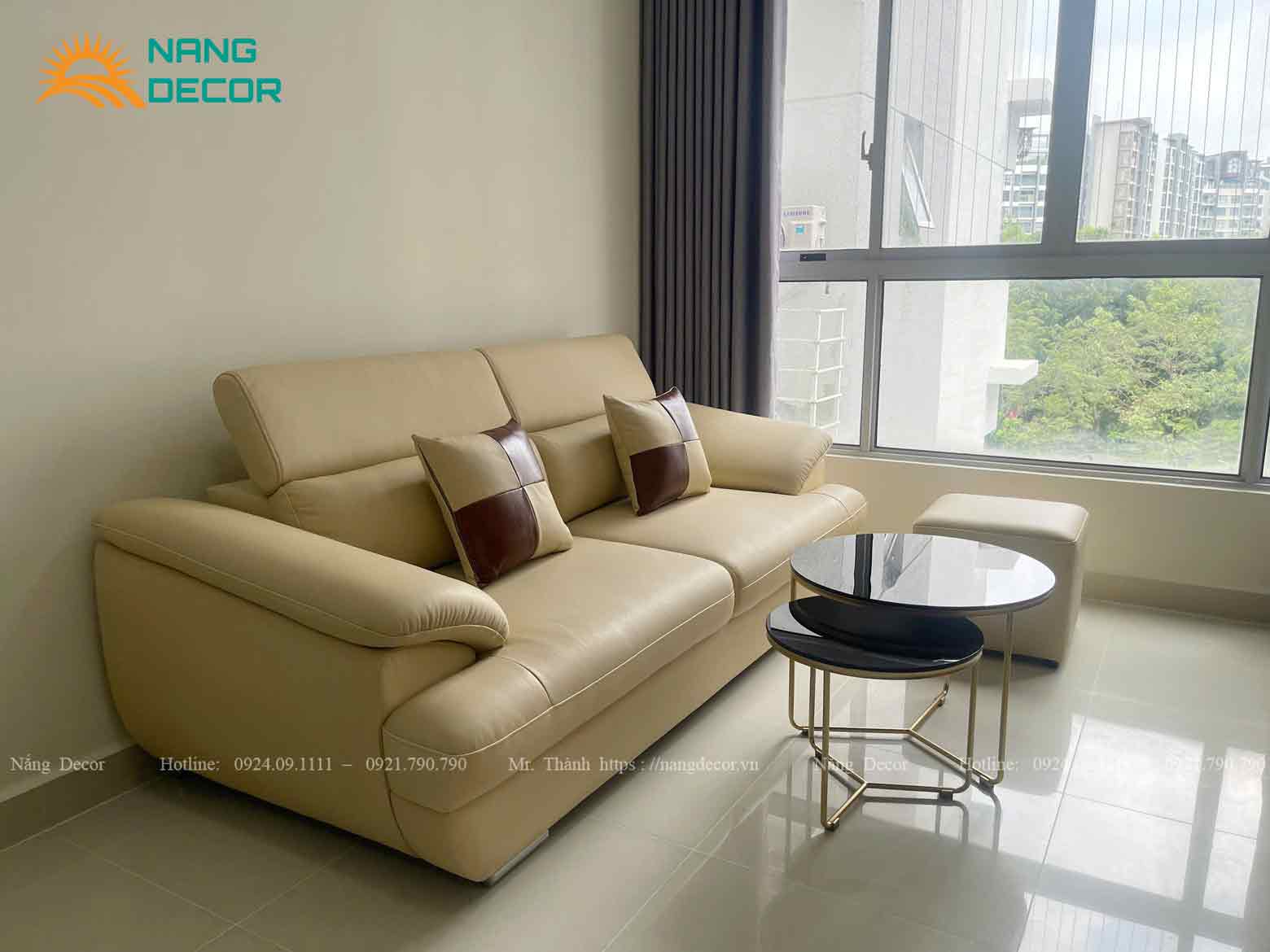 Tìm showroom sofa da bò thật tại TPCHM cho chung cư ghé ngay Nắng Decor. Tìm showroom sofa da bò thật tại TPCHM cho chung cư ghé ngay Nắng Decor.