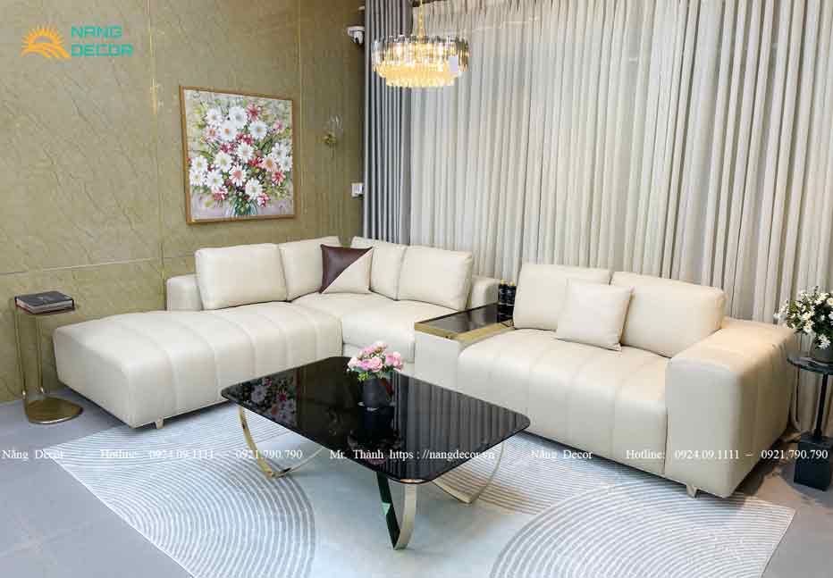 Có nên đầu tư sofa da bò 40 triệu? Nếu bạn muốn đầu tư lâu dài và muốn sự sang trọng nên mua sofa full da bò chất lượng cao.