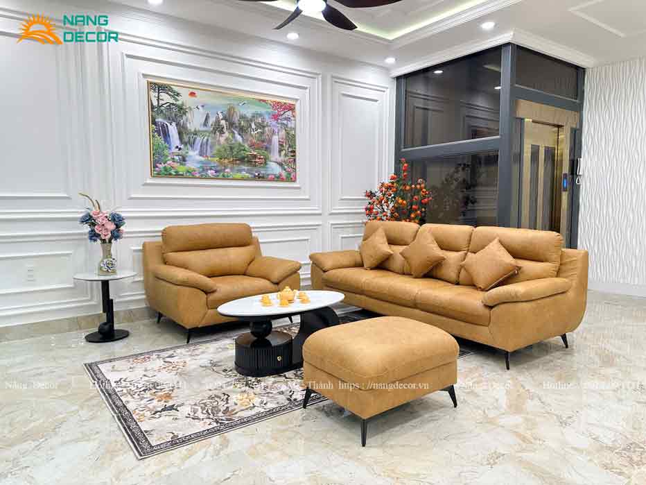 Da bò thật có bền không? Sofa da bò mộc màu đẹp, sang trọng và đáp ứng được độ bền lên đến 10-15 năm.