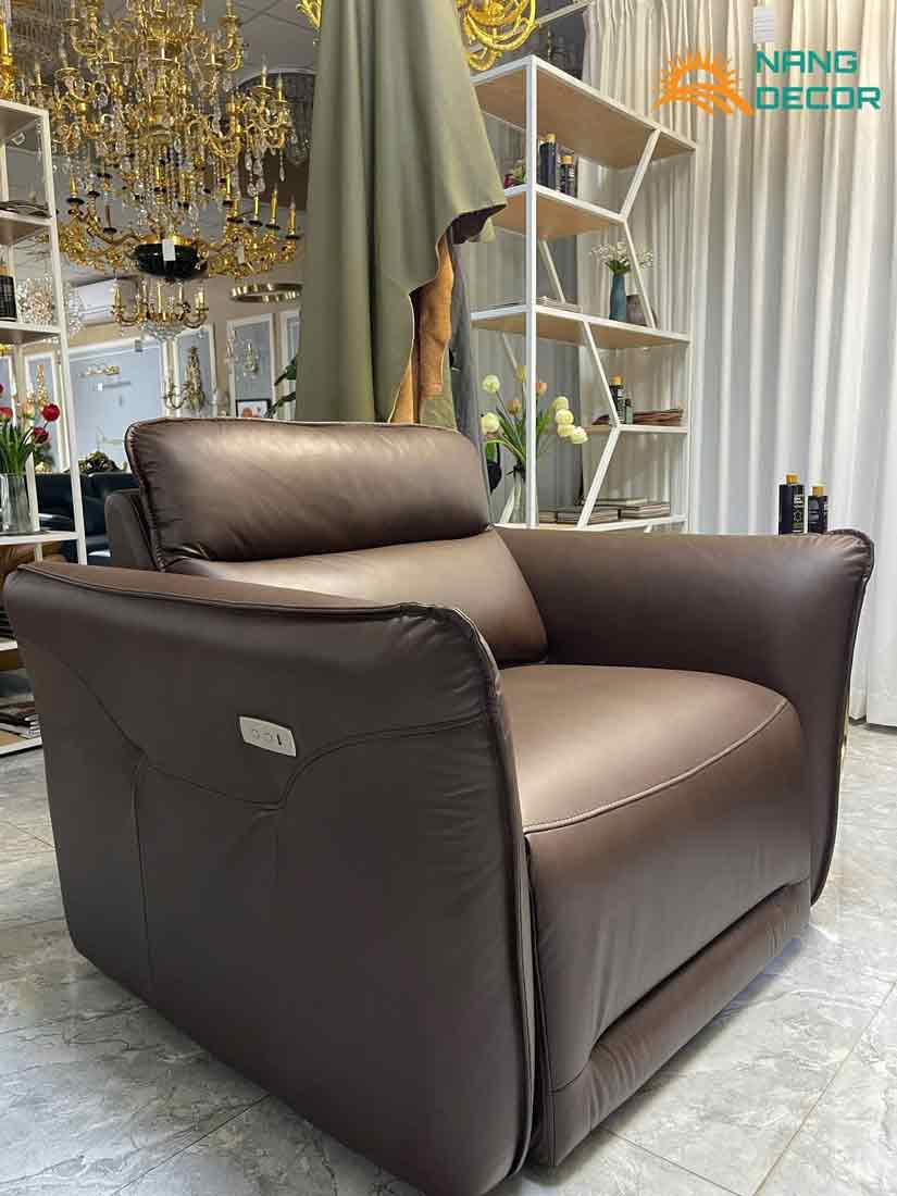 Sofa chỉnh điện đơn phù hợp cho căn hộ chung cư, phòng khách công ty nhỏ. Sofa chỉnh điện đơn phù hợp cho căn hộ chung cư, phòng khách công ty nhỏ.