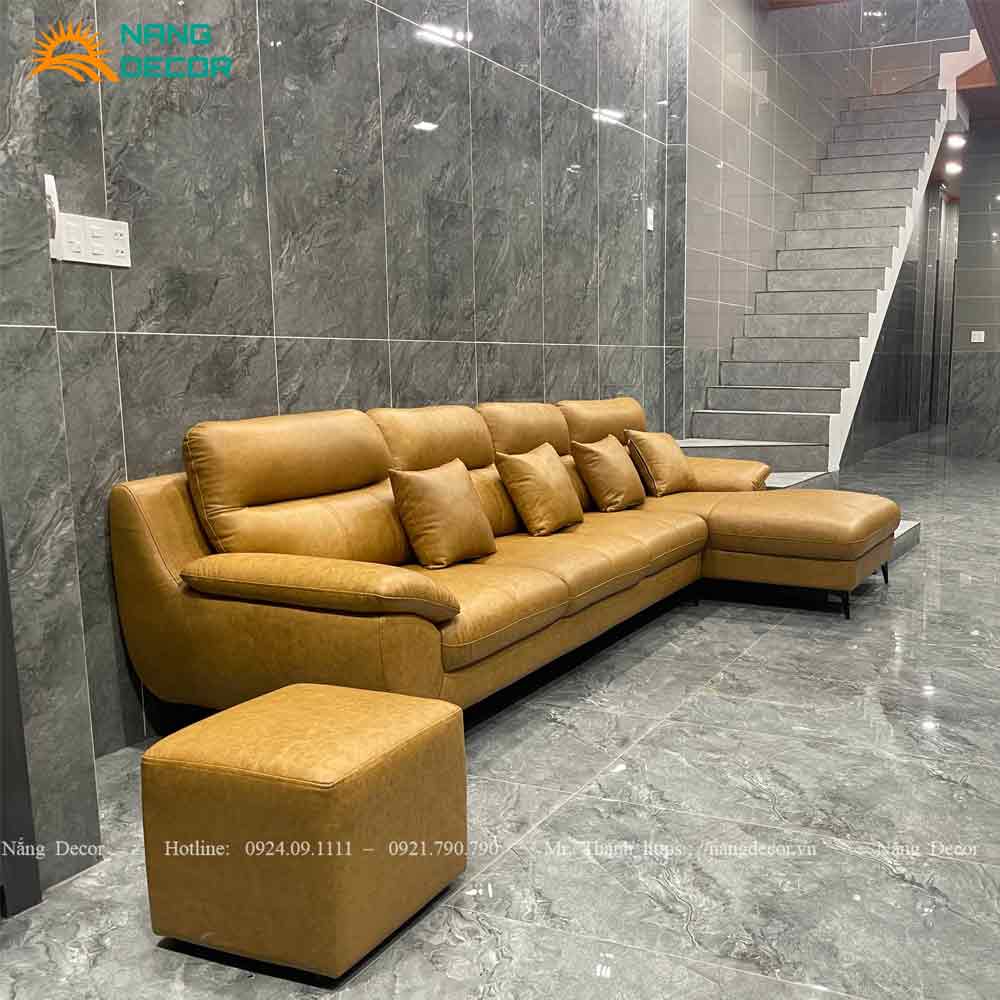 Sofa da bò Ý Mastrotto góc L full da bò phù hợp để phòng khách rộng. Sofa da bò Ý Mastrotto góc L full da bò phù hợp để phòng khách rộng.